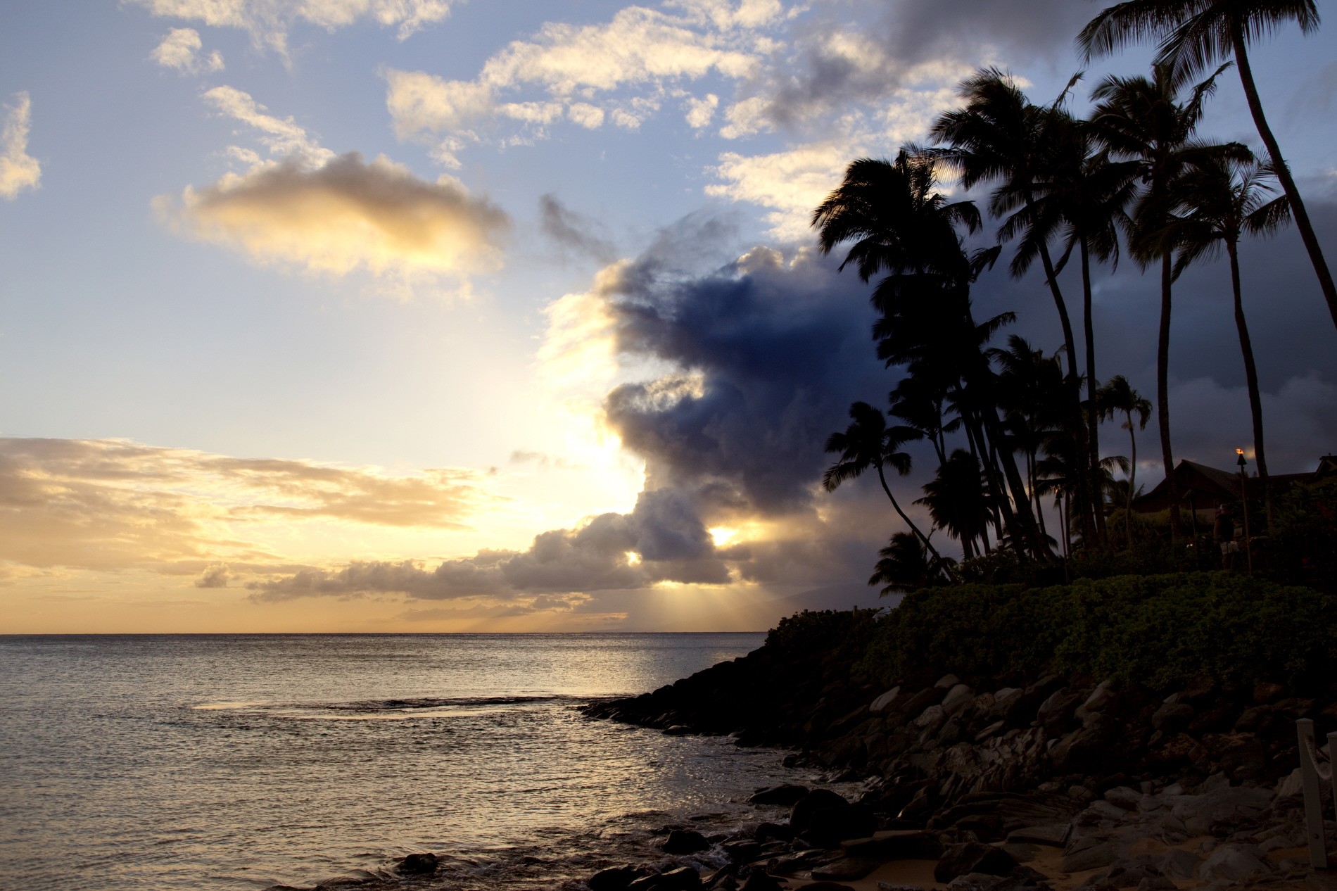 Sunset, Napili Bay, Maui, Hawaii - Napili Kai Beach Resort